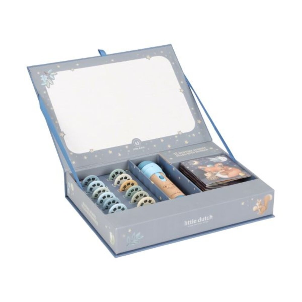 Little Dutch Verhalenprojector Zaklamp Blauw Little Dutch Verhalenprojector Zaklamp Blauw