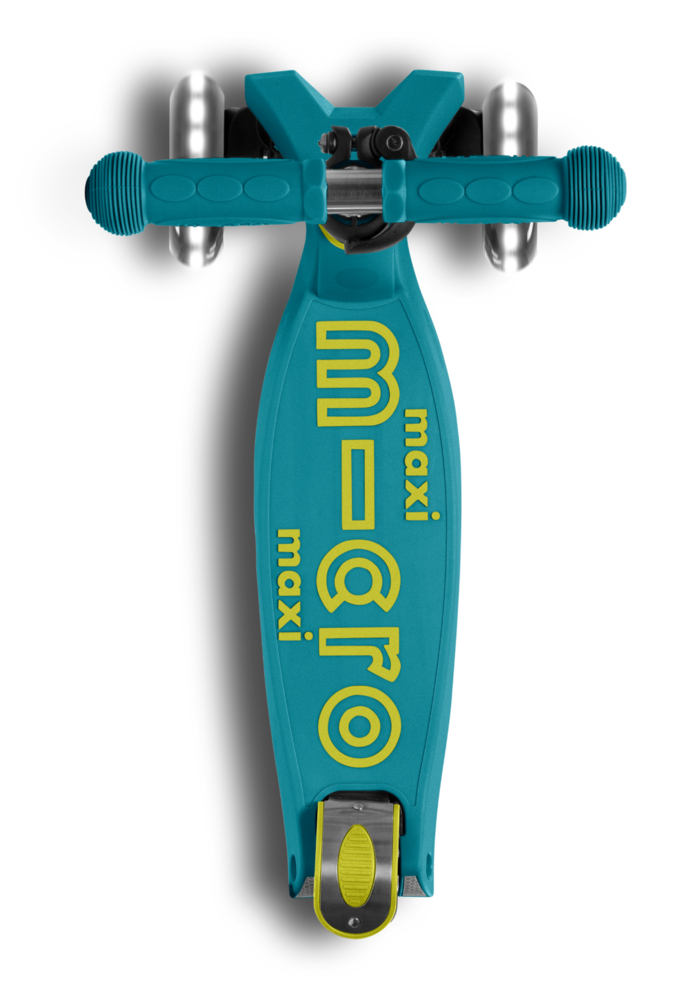 Micro Step Maxi Deluxe Inklapbaar LED Petrol Green
