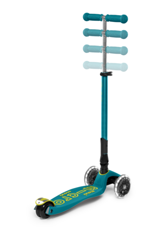 Micro Step Maxi Deluxe Inklapbaar LED Petrol Green