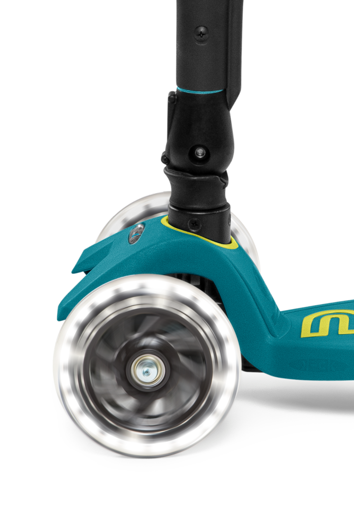 Micro Step Maxi Deluxe Inklapbaar LED Petrol Green