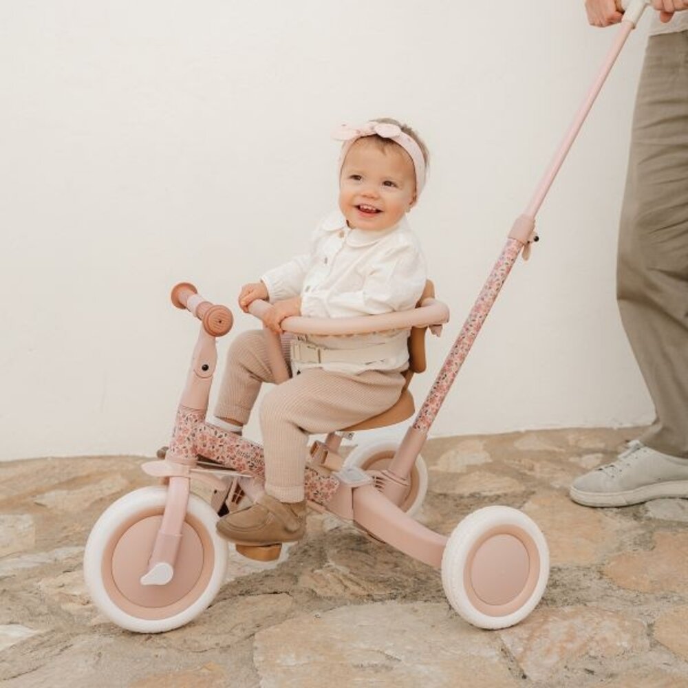 Little Dutch Driewieler met duwstang Fairy Floral Little Dutch Driewieler met duwstang Fairy Floral