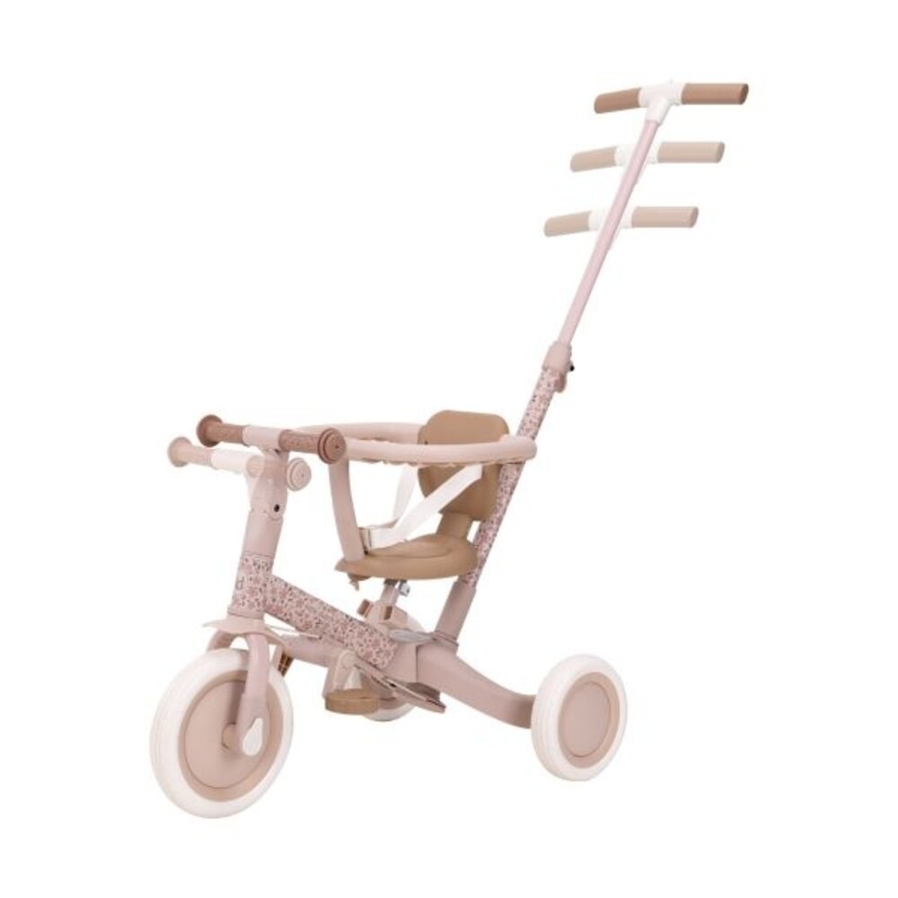 Little Dutch Driewieler met duwstang Fairy Floral Little Dutch Driewieler met duwstang Fairy Floral