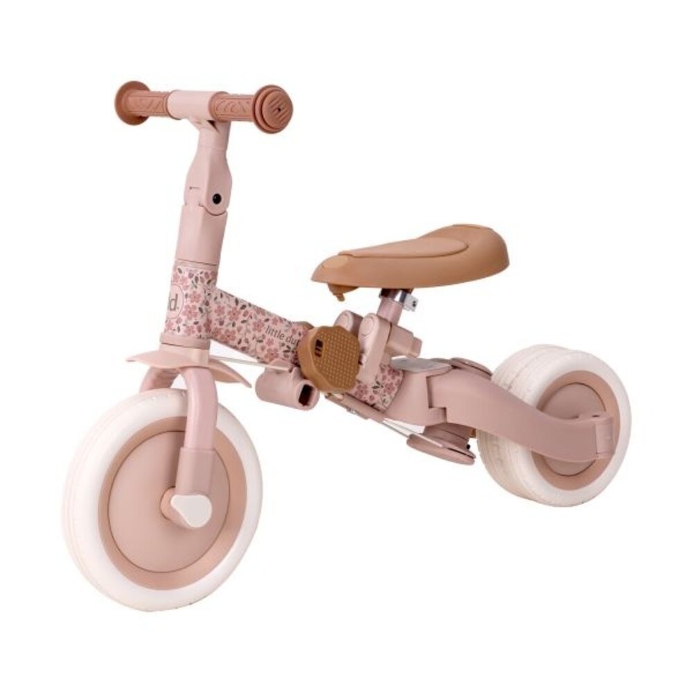 Little Dutch Driewieler met duwstang Fairy Floral Little Dutch Driewieler met duwstang Fairy Floral