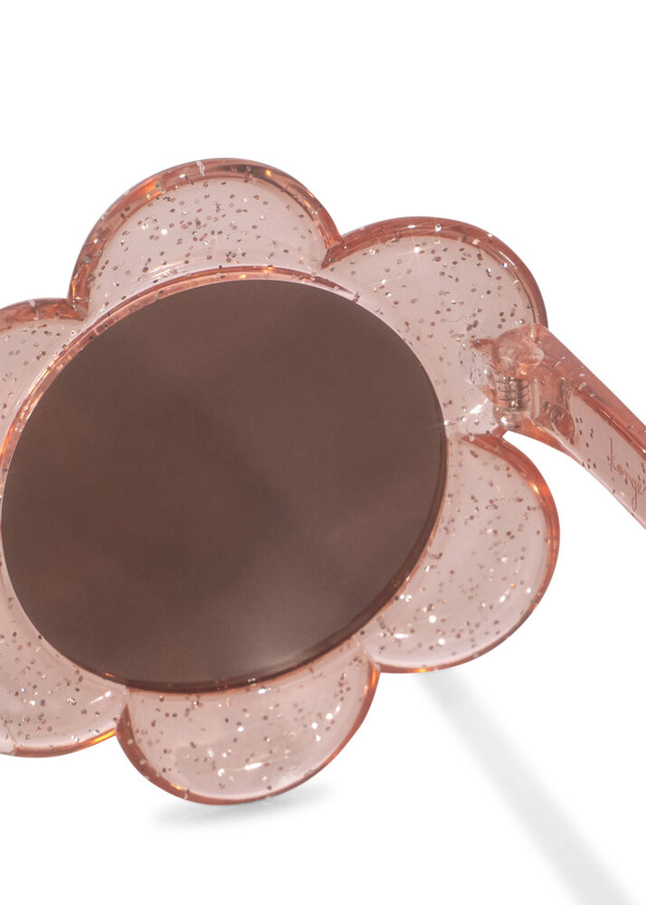 Konges Slojd Zonnebril Junior Flower Glitter Rose Konges Slojd Zonnebril Junior Flower Glitter Rose