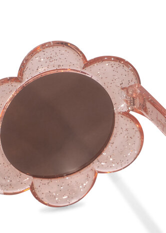 Konges Slojd Zonnebril Junior Flower Glitter Rose Konges Slojd Zonnebril Junior Flower Glitter Rose