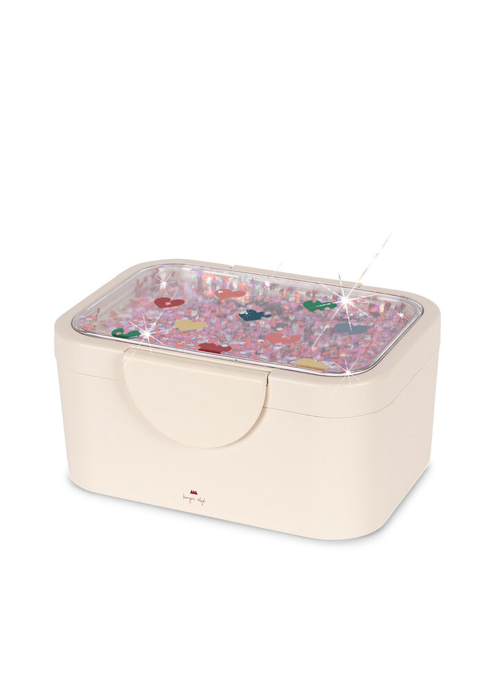 Konges Slojd Lunchbox Glitter Bon Coeur Coloré Konges Slojd Lunchbox Glitter Bon Coeur Coloré