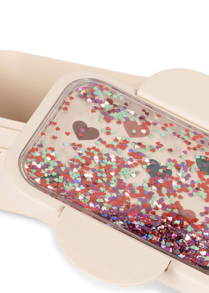 Konges Slojd Lunchbox Glitter Bon Coeur Coloré Konges Slojd Lunchbox Glitter Bon Coeur Coloré
