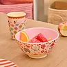 Rice Melamine Kom - Medium - Fun Fair Roze Rice Melamine Kom - Medium - Fun Fair Roze