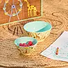 Rice Melamine Kom - Medium - Fun Fair Mint