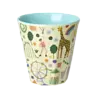 Rice Melamine Beker - Medium - Fun Fair Mint Rice Melamine Beker - Medium - Fun Fair Mint