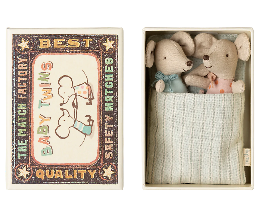 Twins Baby Mice in Luciferdoosje afbeelding