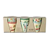 Rice Melamine Beker with Fun Fair Print - Mint 6-pack Rice Melamine Beker with Fun Fair Print - Mint 6-pack