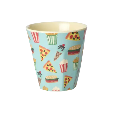 Rice Melamine Beker with Fun Fair Print - Mint 6-pack Rice Melamine Beker with Fun Fair Print - Mint 6-pack