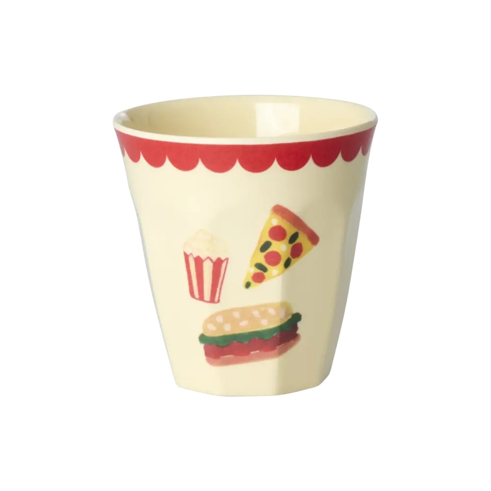 Rice Melamine Beker with Fun Fair Print - Mint 6-pack Rice Melamine Beker with Fun Fair Print - Mint 6-pack