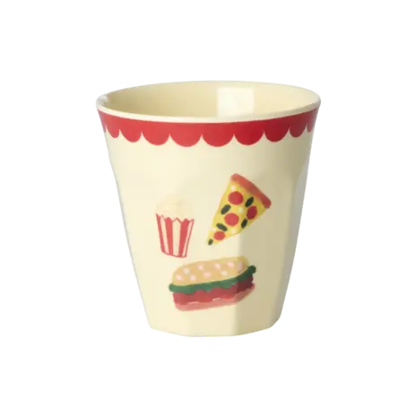 Rice Melamine Beker with Fun Fair Print - Mint 6-pack Rice Melamine Beker with Fun Fair Print - Mint 6-pack