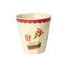 Rice Melamine Beker - Small - Fun Fair Mint - 6-Pack