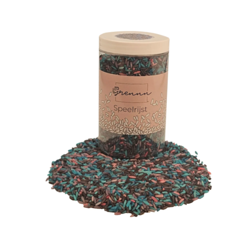 Grennn Speelrijst Mix Galaxy - 300 gram Grennn Speelrijst Mix Galaxy - 300 gram