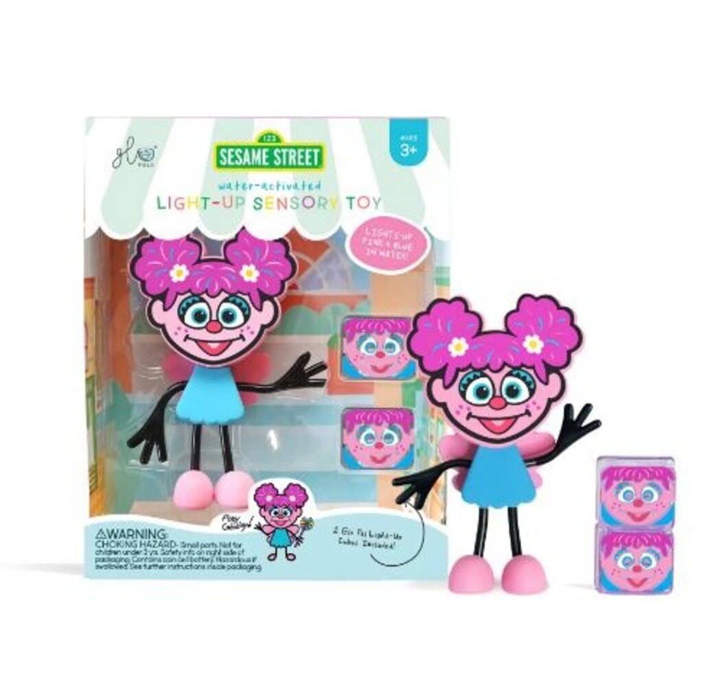 Glo Pals Light Up Sensory Toy Abby Glo Pals Light Up Sensory Toy Abby