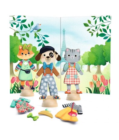 Djeco Knutselset Collage Bonjour Paris Djeco Knutselset Collage Bonjour Paris