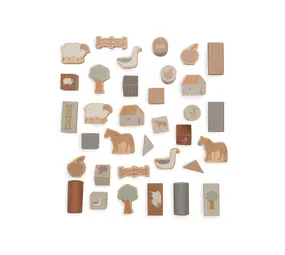 Jollein Houten Blokkenset Farm Jollein Houten Blokkenset Farm