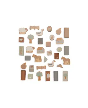 Jollein Houten Blokkenset Farm