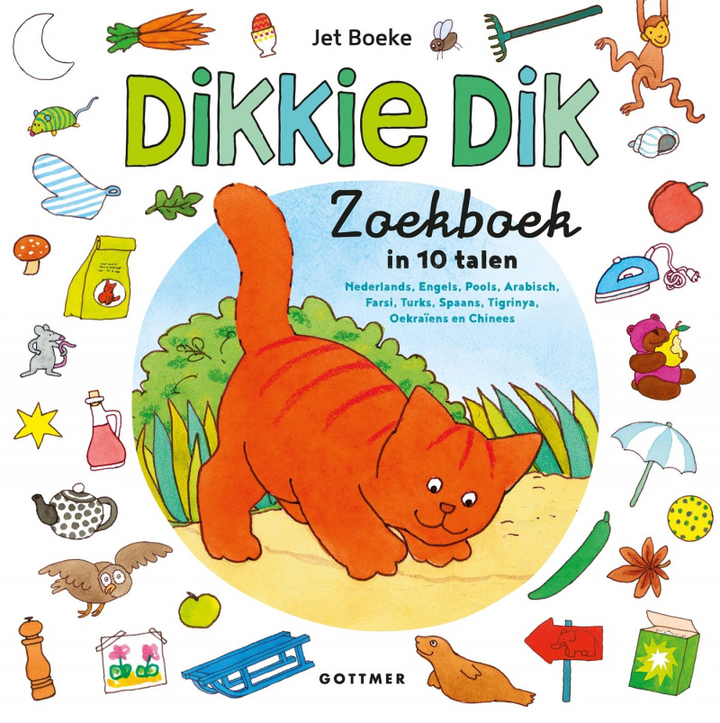 Dikkie Dik Zoekboek in 10 talen afbeelding