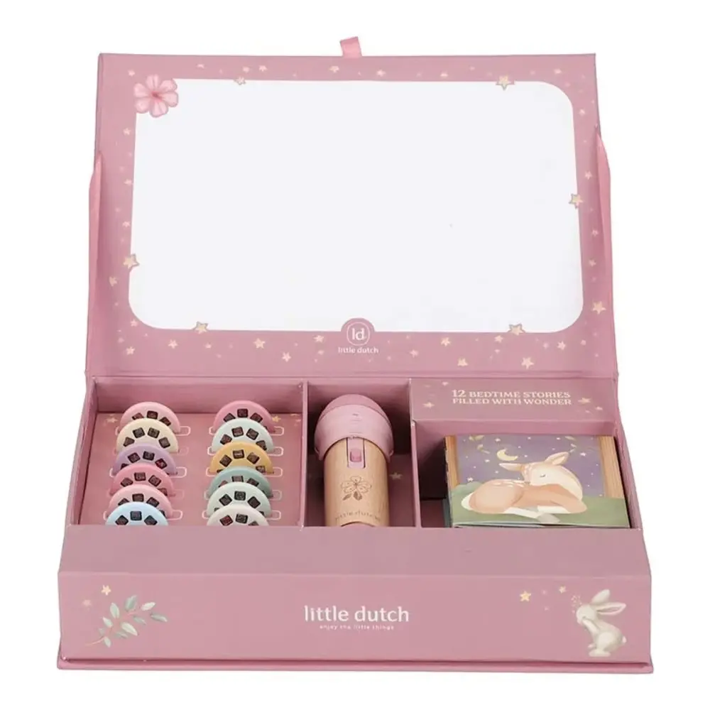 Little Dutch Verhalenprojector Zaklamp Roze Little Dutch Verhalenprojector Zaklamp Roze