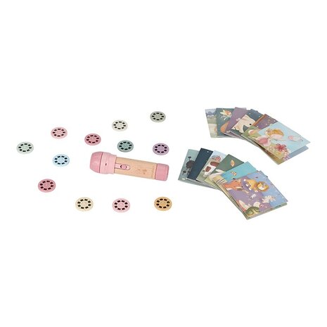 Little Dutch Verhalenprojector Zaklamp Roze Little Dutch Verhalenprojector Zaklamp Roze