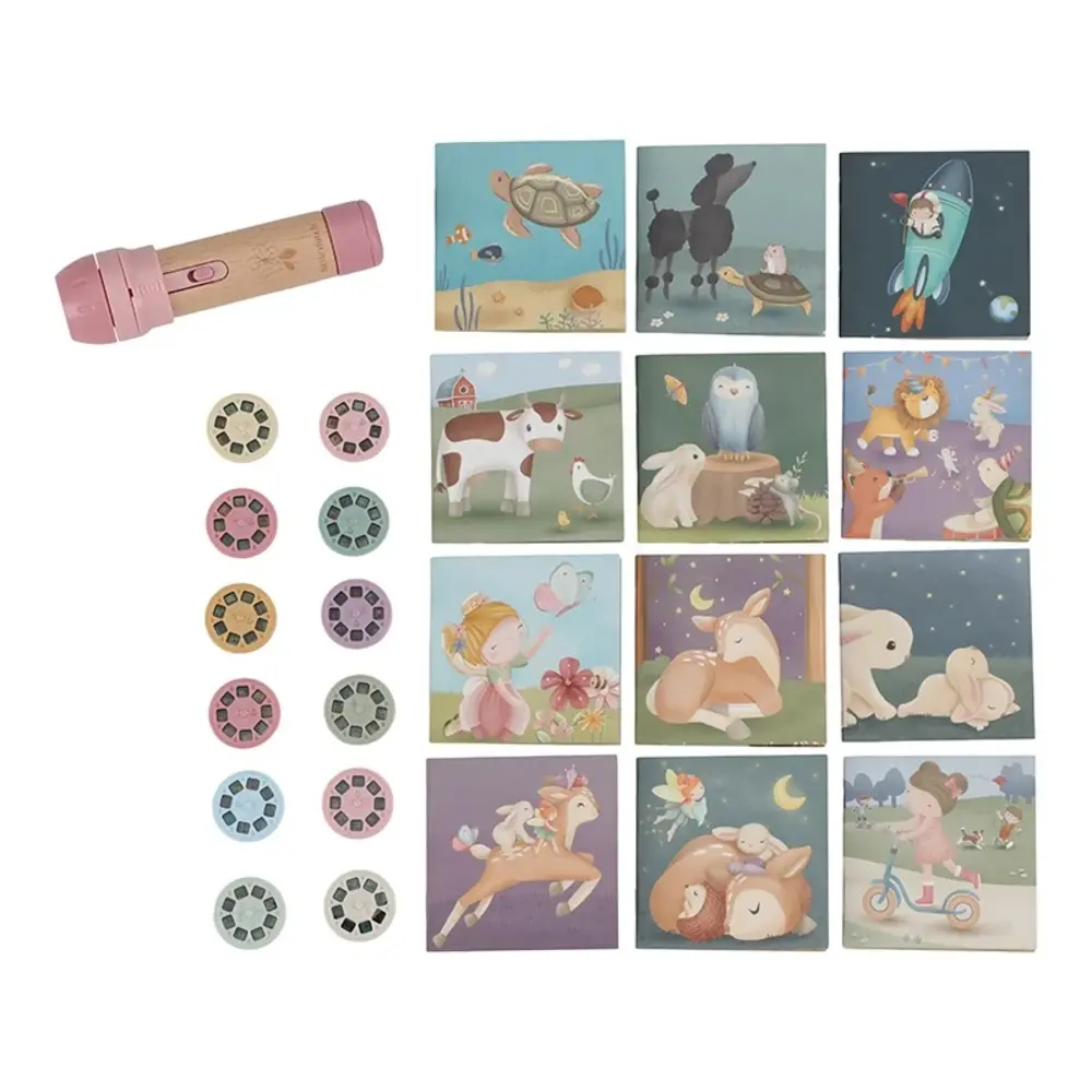 Little Dutch Verhalenprojector Zaklamp Roze Little Dutch Verhalenprojector Zaklamp Roze