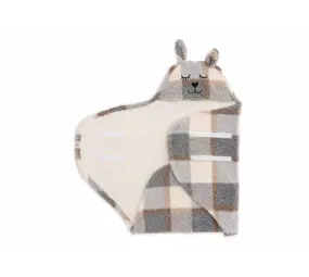 Jollein Wikkeldeken Bunny Check Boucle Jollein Wikkeldeken Bunny Check Boucle