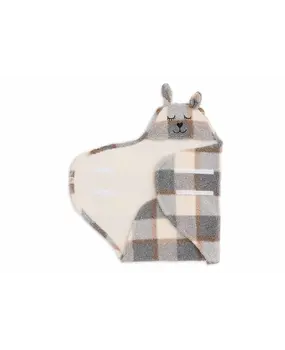 Jollein Wikkeldeken Bunny Check Boucle