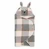 Jollein Wikkeldeken Bunny Check Boucle Jollein Wikkeldeken Bunny Check Boucle
