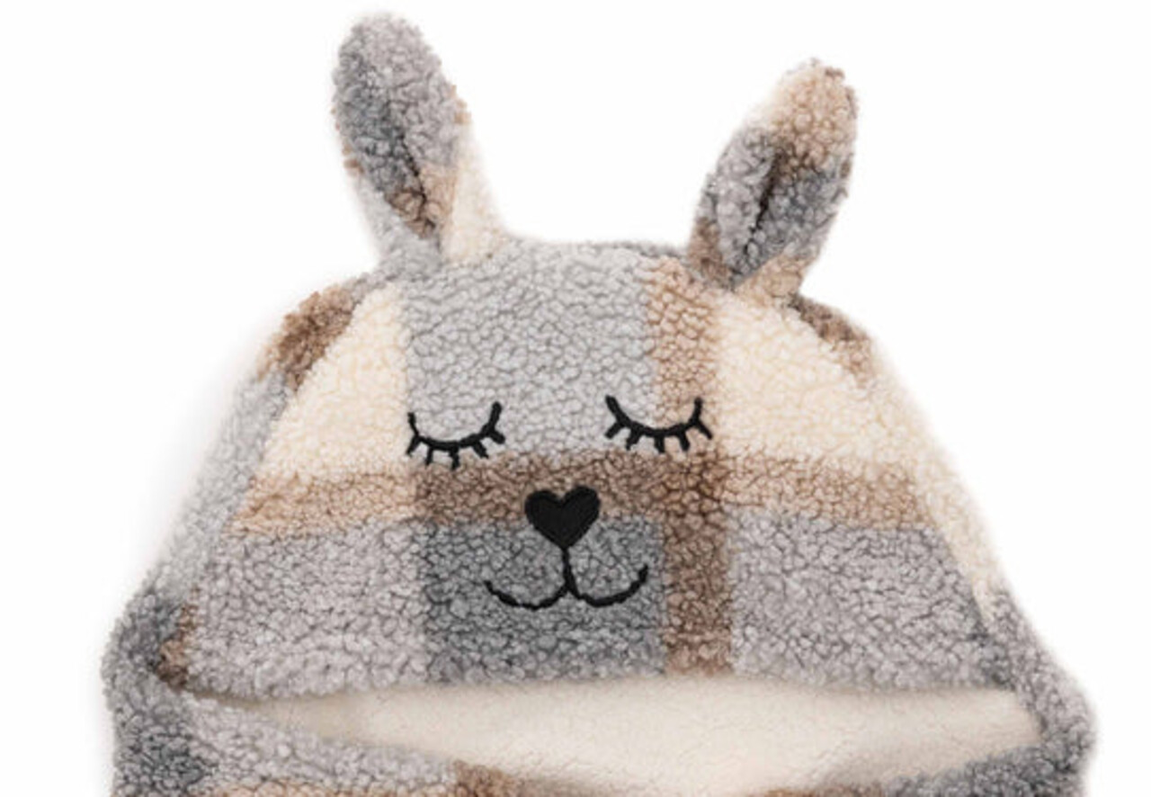 Jollein Wikkeldeken Bunny Check Boucle Jollein Wikkeldeken Bunny Check Boucle