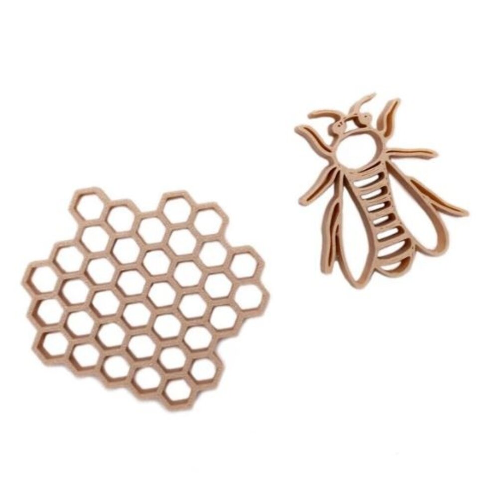 Grennn Uitstekers Bij en Honingraat