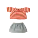 Maileg Knitted Sweater and Skirt Big Sister Mouse