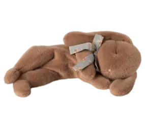 Maileg Sleeping Bunny Plush Small Soft Brown Maileg Sleeping Bunny Plush Small Soft Brown