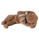 Maileg Sleeping Bunny Plush Small Soft Brown
