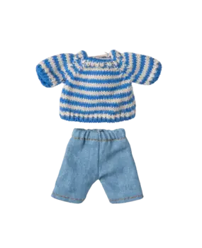 Maileg Knitted Sweater and Pants Big Brother Maileg Knitted Sweater and Pants Big Brother