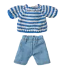 Maileg Knitted Sweater and Pants Big Brother