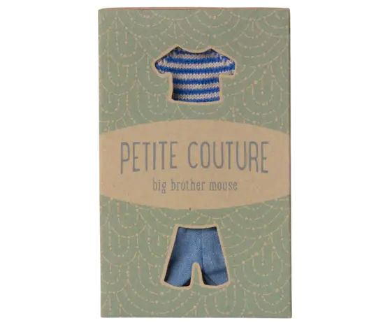 Maileg Knitted Sweater and Pants Big Brother