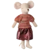 Maileg Skirt and Knitted Blouse Mum Mouse