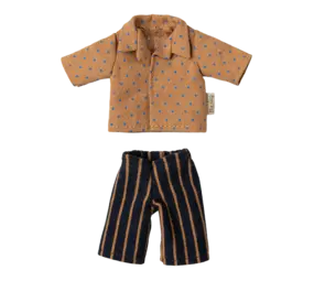 Maileg Shirt and Striped Pants Dad Mouse Maileg Shirt and Striped Pants Dad Mouse