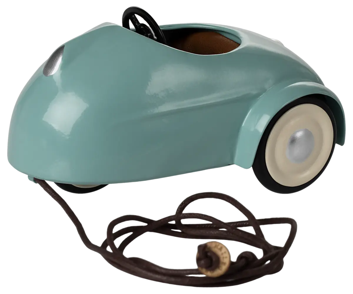 Maileg Car Mouse Light Blue