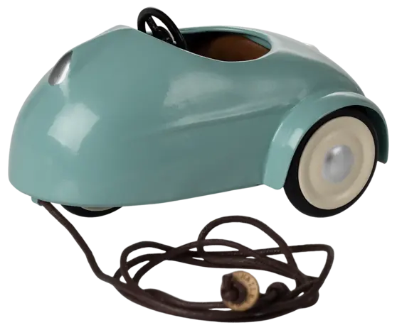 Maileg Car Mouse Light Blue