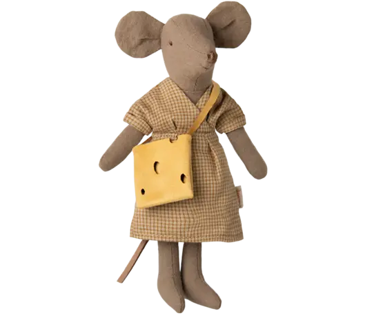 Maileg Mum Mouse Light Brown