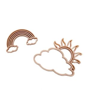 Grennn Uitstekers Zon en Regenboog