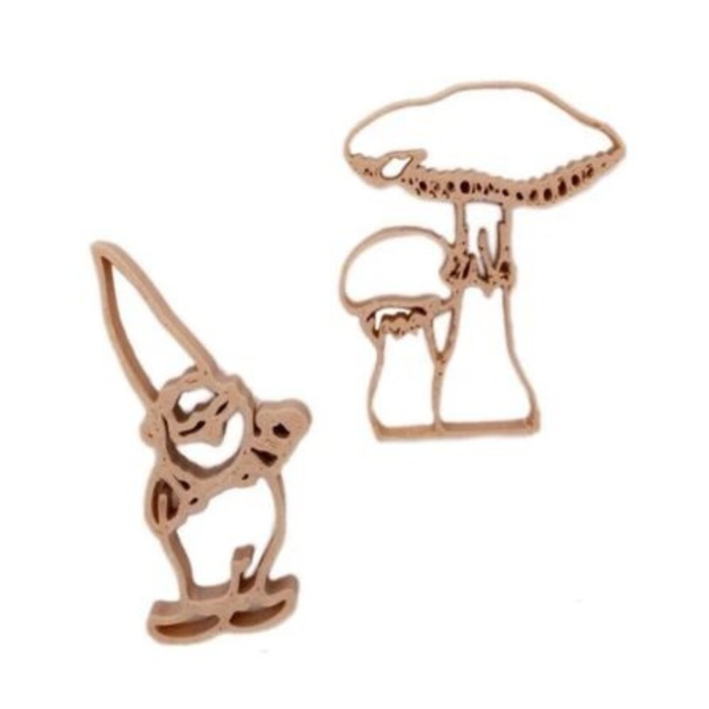 Grennn Uitstekers Paddenstoel en Kabouter Grennn Uitstekers Paddenstoel en Kabouter