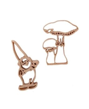 Grennn Uitstekers Paddenstoel en Kabouter