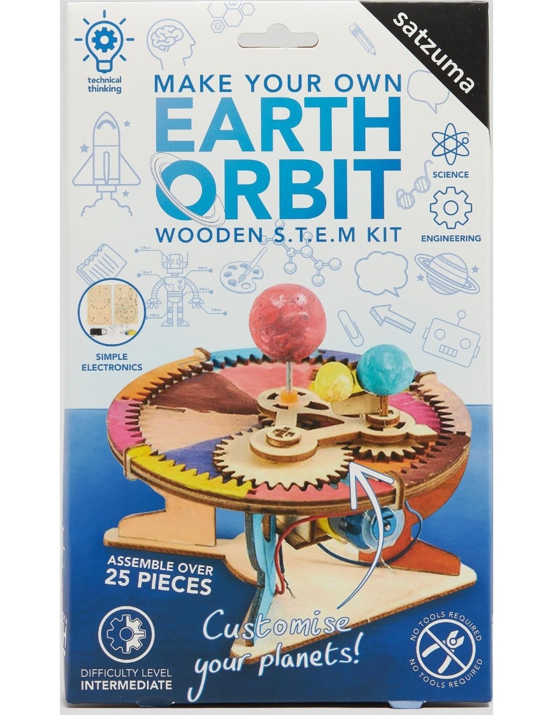 Make your own Earth Moon Sun Orbit afbeelding