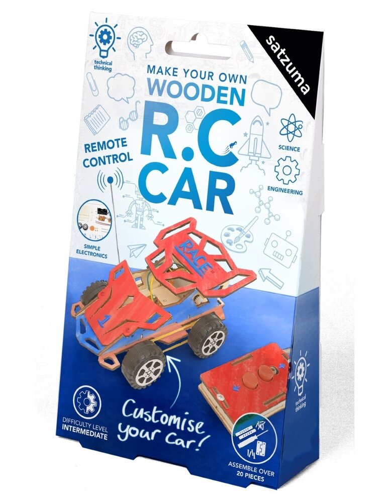 Satzuma Make your own Woorden R.C. Car Satzuma Make your own Woorden R.C. Car